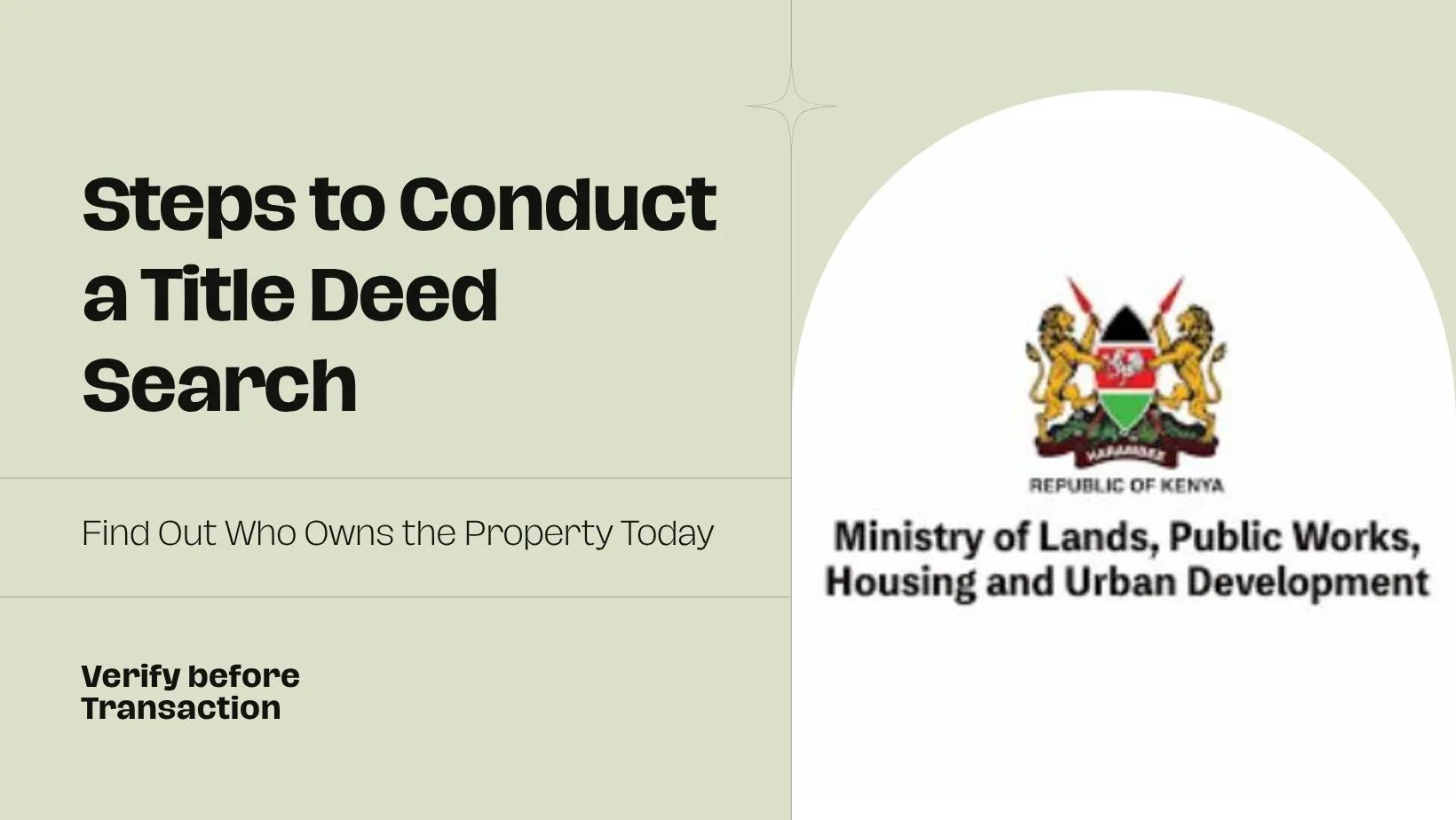 How to Do a Title Deed Property Search.