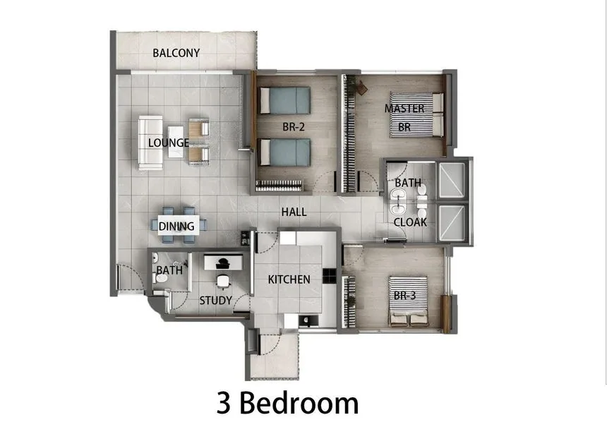 Express View Residency 2 Bedroom Apartments For Sale In Kilimani – photo 24