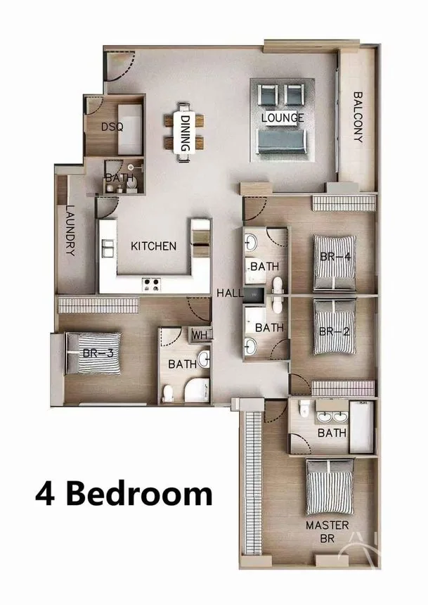 Express View Residency 4 Bedroom Apartments For Sale In Kilimani – photo 23